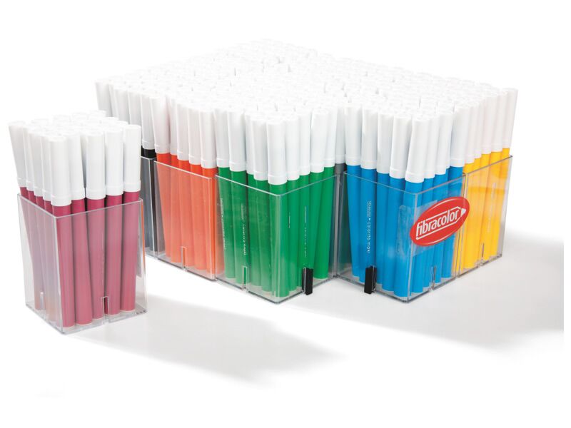 FIBRACOLOR Colorito Maxi Buntstifte – 12 Farben, Stoßfeste Spitze, Auf Wasserbasis
