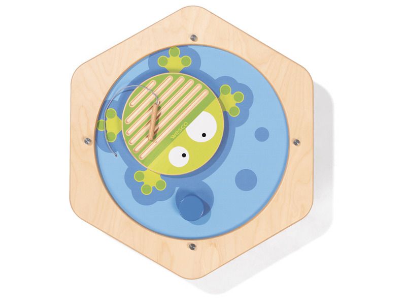 Aktivitatentafel Wabe Frosch Guiro