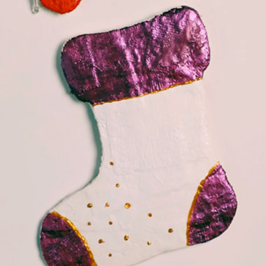 Wanddekoration aus Gips