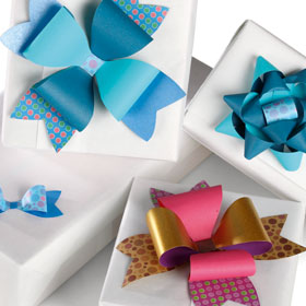 Geschenkverpackungen verschönern